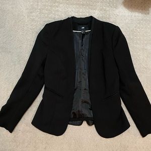 H&M blazer, size 6, black